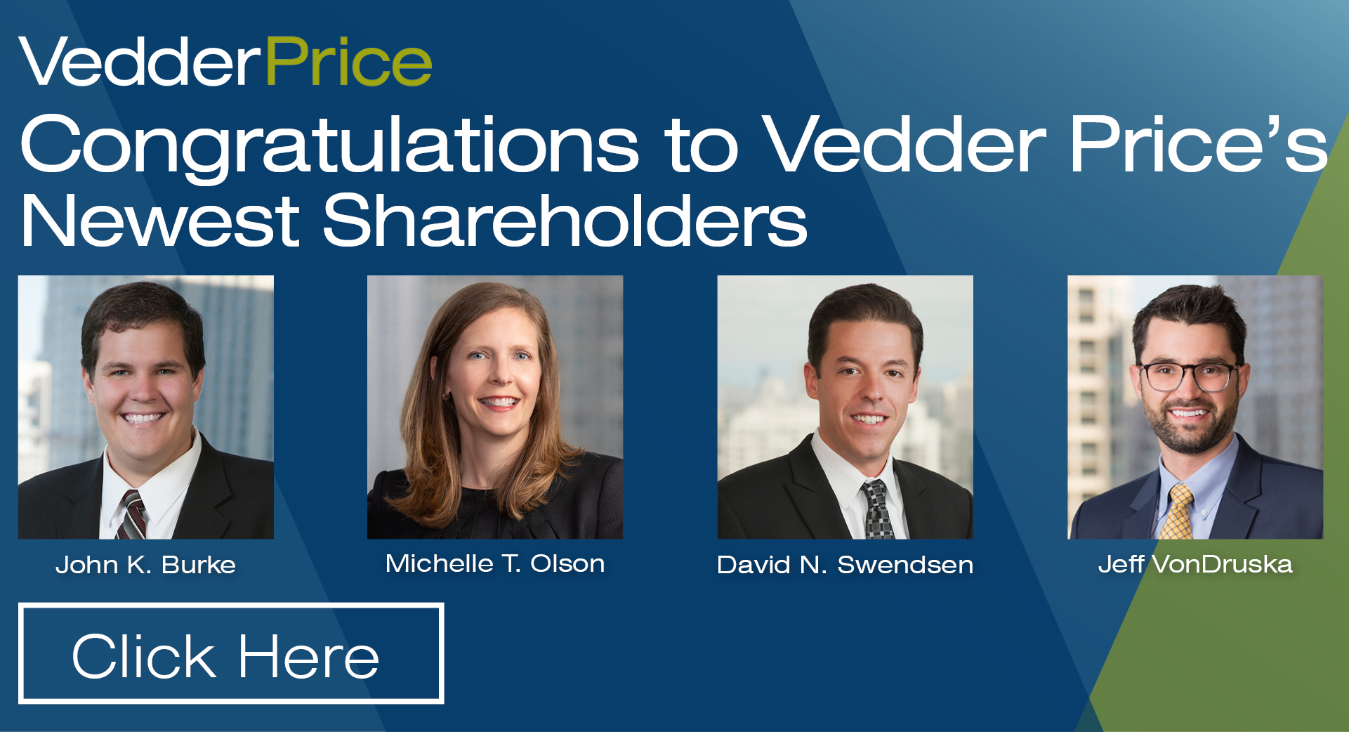 Vedder Price Names New Shareholders | News | Vedder Thinking | Vedder Price