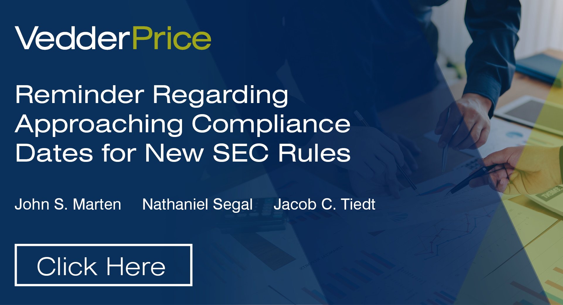 Reminder Regarding Approaching Compliance Dates for New SEC Rules